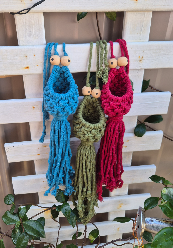 macrame sesame street aliens