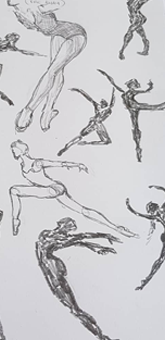 Sketches of Body Movements